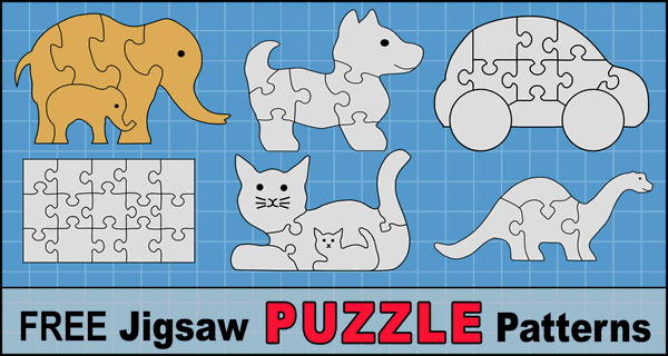 DIY JigSaw Puzzles (Free Patterns, Stencils, and Templates) – DIY Projects,  Patterns, Monograms, Designs, Templates